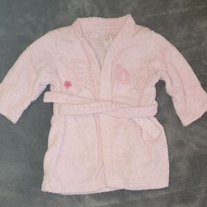 Carter's Soft Pink Baby Robe
